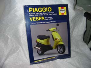 Piaggio and Vespa workshop manual